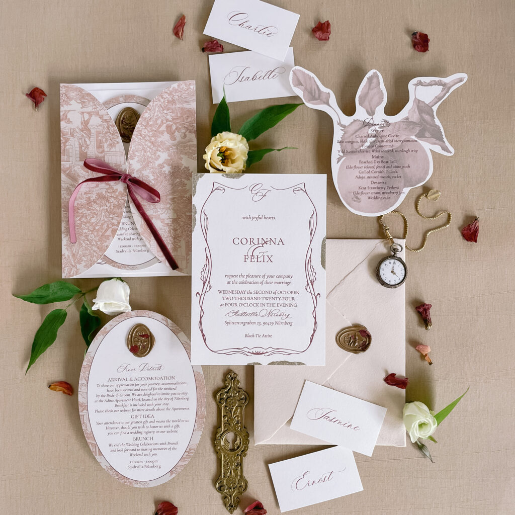 Bespoke Invitation Memorable Papery Papery